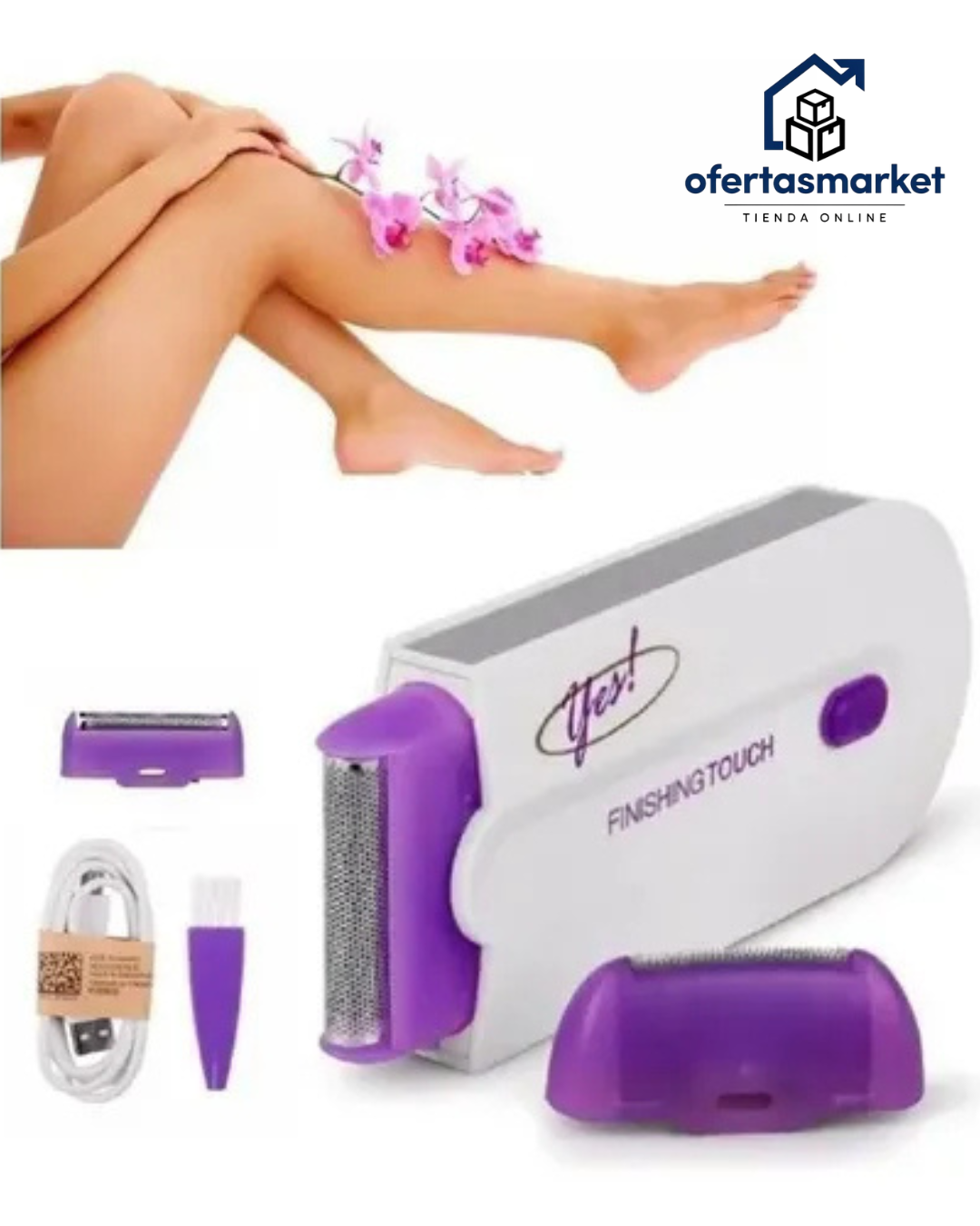 Depiladora Corporal Recargable